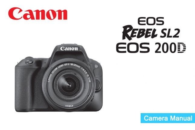 Canon eos rebel t3i instruction manual download